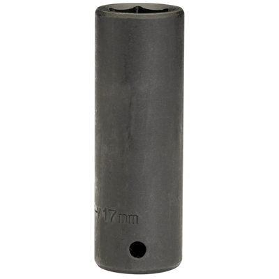 Draper Deep Impact Socket, 1/2" Sq. Dr., 17Mm 12743