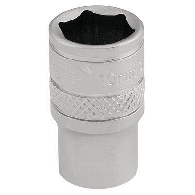 Draper Socket1/4" Sq. Dr.10mm 16514 from B&Q