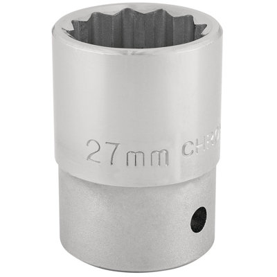 Draper 3/4" Square Drive 12 Point Socket 27mm 16696 from B&Q