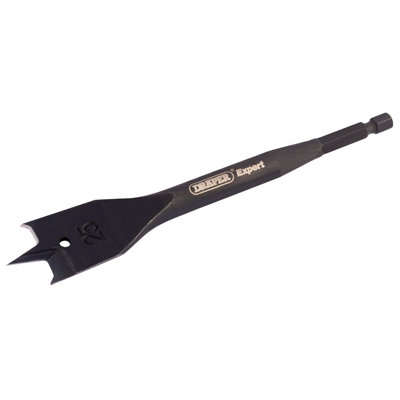 Draper Expert Flat Wood Bit25mm 17434 from B&Q