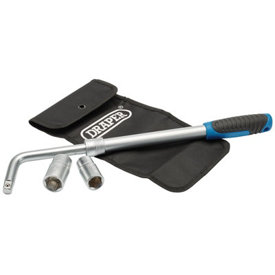 Draper Extending Wheel Nut Wrench 19152 from B&Q