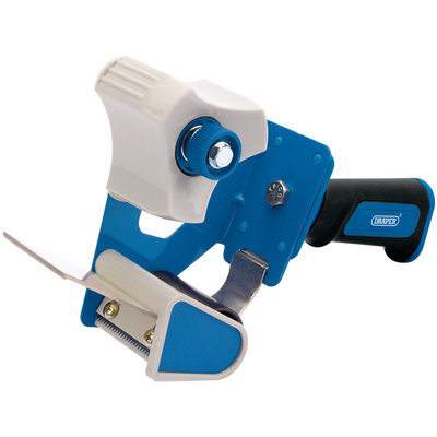 Draper  Soft Grip Hand-Held Security Packing Tape Dispenser50mm 19237 from B&Q