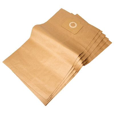 Draper Paper Dust Bags For Wdv50Ss/110 (Pack Of 5) 21534 from B&Q