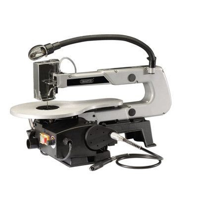 Draper 22791 405mm Variable Speed Fretsaw - Flexible Drive Shaft &... - Image 10