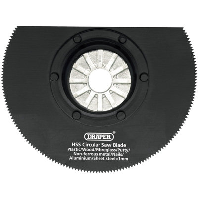 Draper Hss Circular Saw Blade85mm Diameter X 1mm18Tpi 26075 from B&Q