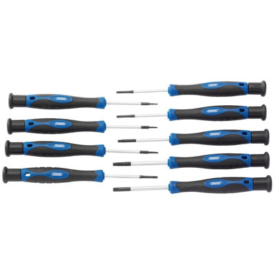 B&Q -   Tx-Star Precision Screwdriver Set (9 Piece) 28117