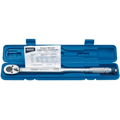 Draper Ratchet Torque Wrench1/2" Sq. Dr.30210Nm/22.1154.9Lb-Ft 30357 from B&Q