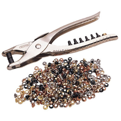Draper Interchangeable Hole Punch And Eyelet Pliers210mm 31096 from B&Q