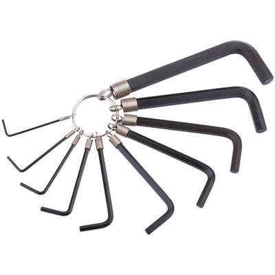 Draper Imperial Hexagon Key Set 10 Piece 33657 from B&Q