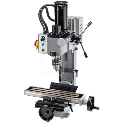 Draper MILL-170 Variable Speed Bench Mini Milling and Drilling Machine 240v - Image 5