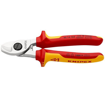 Draper Knipex 95 16 165 Sb Vde Cable Shears165mm from B&Q