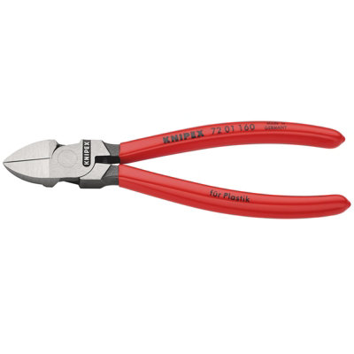 Draper Knipex 72 01 160 Diagonal Cutters For Plastics Plastic Coated160mm 34181 from B&Q