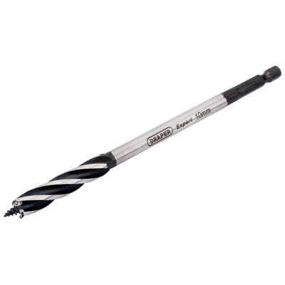 Draper 4 Fluted Auger Bits10 X 165mm 35087 from B&Q