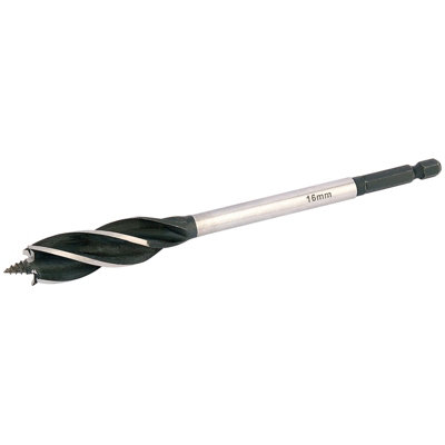 Draper 4 Fluted Auger Bit16 X 165mm 35096 from B&Q