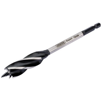 Draper 4 Fluted Auger Bit18 X 165mm  35102 from B&Q