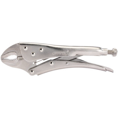 Draper Curved Jaw Self Grip Pliers220mm 35369 from B&Q