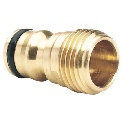 B&Q -  Brass Accessory Connector1/2" 36236