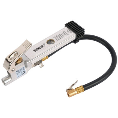 Draper  Air Line Inflator With Open Ended Clip On Connector 36633 from B&Q