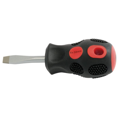 Draper Plain Slot Flared Tip Screwdriver6 X 38mm 40007 from B&Q