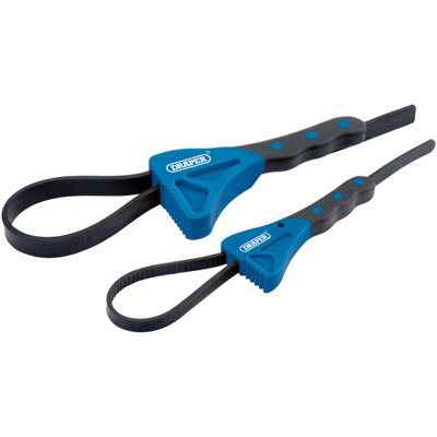 Draper Soft Grip Strap Wrench Set (2 Piece) 43863 from B&Q