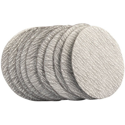 Draper Aluminium Oxide Sanding Disc50mm320 Grit For 47618 48201 from B&Q