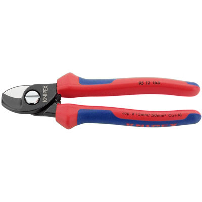 Draper Knipex 95 12 165 Sb Copper Or Aluminium Only Cable Shear165mm 49174 from B&Q