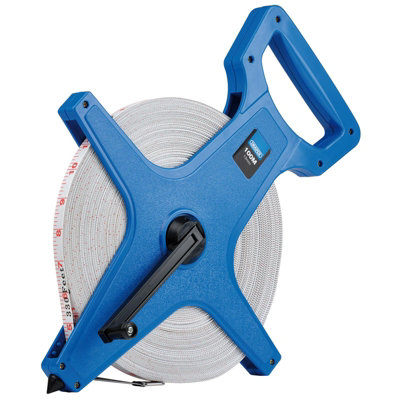 Draper Fibreglass Surveyors Tape Measure Imperial & Metric 330ft / 100m 13mm - Image 10