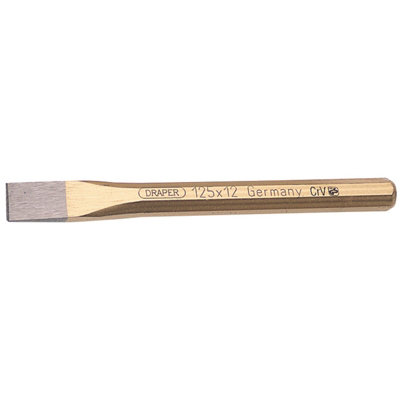 Draper Octagonal Flat Cold Chisel12 X 125mm 51546 from B&Q