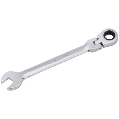 Draper 10mm Draper Hi-Torq Metric Flexible Head Ratcheting Combination Spanner 52011 from B&Q