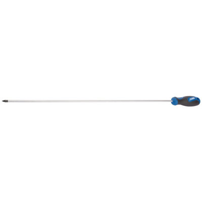 Draper Extra Long Reach Soft Grip Pz Type ScrewdriverNo.1 X 450mm 53487 from B&Q