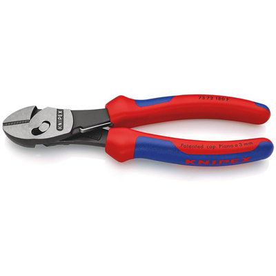Draper Knipex Twinforce 73 72 180F High Leverage Diagonal Side Cutters 53975 from B&Q