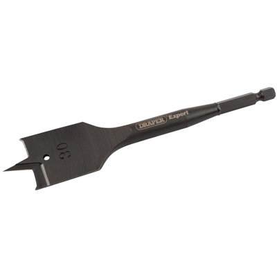 Draper Expert Flat Wood Bit30mm 54557 from B&Q