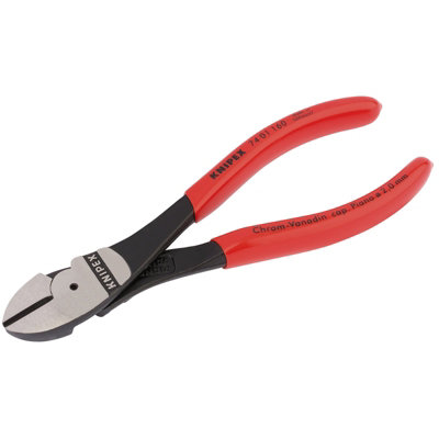 Draper Knipex 74 01 160 Sb High Leverage Diagonal Cutter160mm 55522 from B&Q