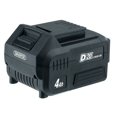Draper D20 20V Li-Ion Battery, 4.0Ah 55898