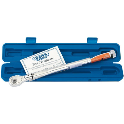 Draper Expert Precision Torque Wrench1/2" Sq. Dr.30100Nm 58138 from B&Q