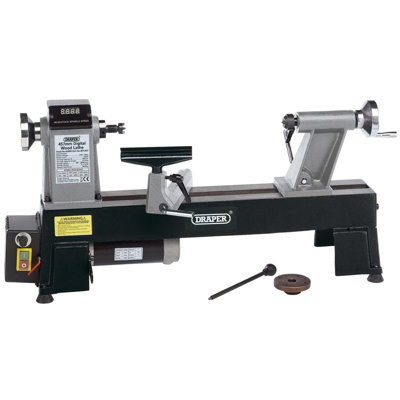 Draper Wtl457 Compact Digital Variable Speed Wood Lathe - Image 11