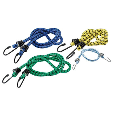 Draper Assorted Bungee (Pack Of 10) 63545 from B&Q