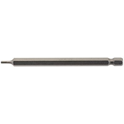 Draper 2mm 1/4" Hex. Hexagonal Insert Bit 100mm Long X 1 64370 from B&Q