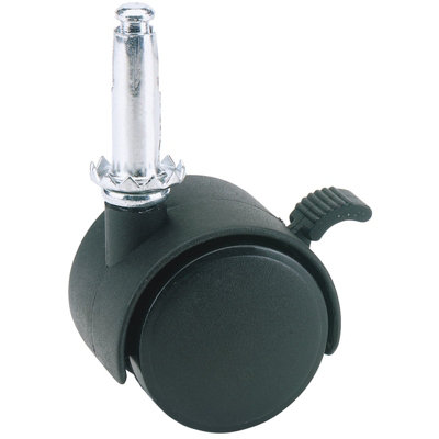 Draper 40mm Dia. Nylon Castor With BrakeS.w.l 25Kg 65467 from B&Q
