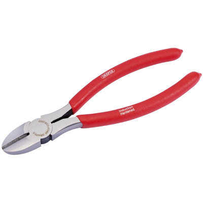 B&Q -  Diagonal Side Cutter With Pvc Dipped Handles190mm 68246