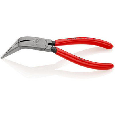 Draper 69023 Knipex 38 71 200 Mechanics' Bent Nose Pliers200mm from B&Q