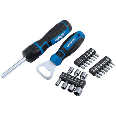 B&Q -  Ratchet Screwdriver (23 Piece) 70443