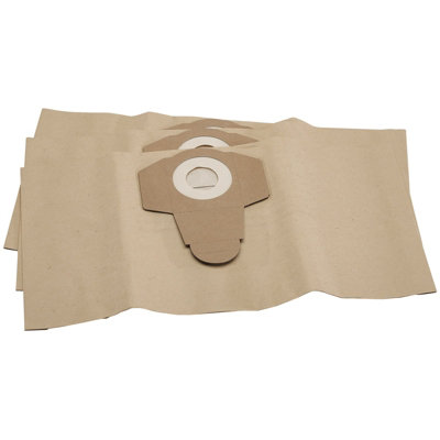 Draper Paper Dust Bags15L (Pack Of 3) 74354 from B&Q