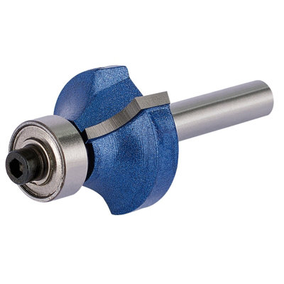 Draper  Tct Router Bit1/4" Rounding25 X 7mm Radius 75341 from B&Q