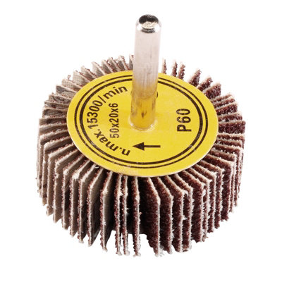 Draper  Abrasive Flap Wheel50 X 20mm60 Grit 76452 from B&Q
