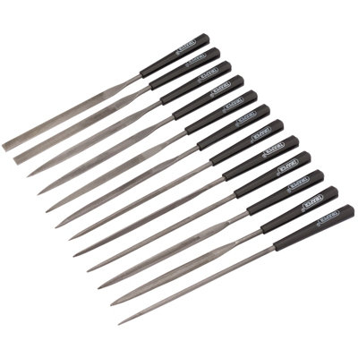 Draper Needle File Set140mm (12 Piece) 82640 from B&Q