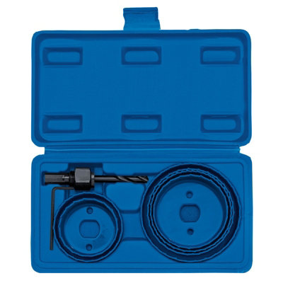 Draper Downlight Holesaw Kit (9 Piece) 89716 from B&Q
