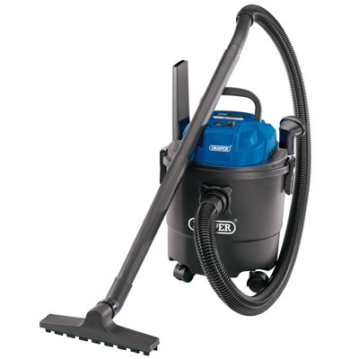 Draper 230V Wet & Dry Vacuum 15L 1250W Blower Workshop Garage Cleaner from B&Q