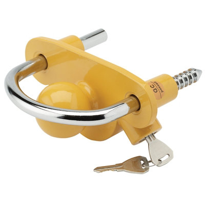 Draper Heavy Duty Ball Tow Hitch Lock For Towing Caravans Trailers Boats 99663 from B&Q