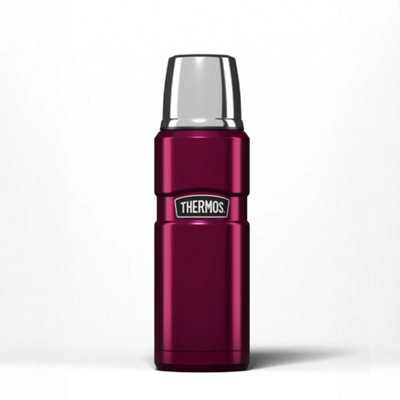 Thermos Stainless King Thermo Travel Flask 470Ml Raspberry from B&Q